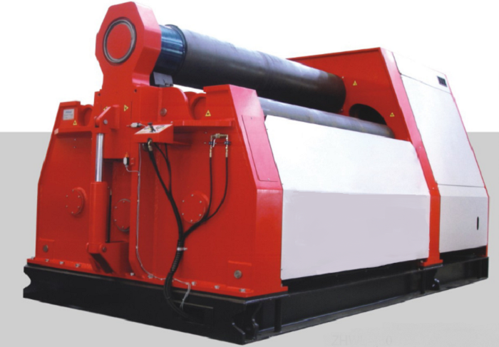 Heavy four-roll plate machine