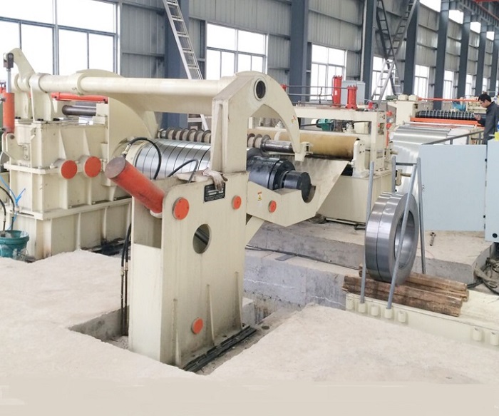 Slitter slitting production line